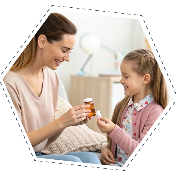 Medications and Therapy for Children(phone banner)
