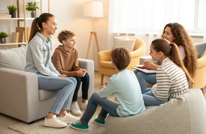 Group therapy for Children & Adolescents in Long Beach CA