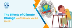 What are the specific mental health conditions caused by climate change