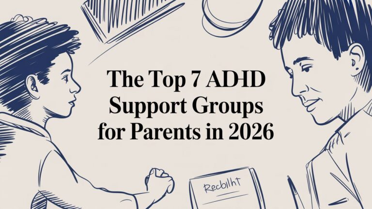 Image showcasing The Top 7 ADHD Support Groups for Parents in 2026
